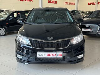 2015 Kia Rio III Рестайлинг, чёрный, 1175000 рублей, вид 2