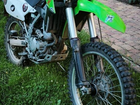2013 Kawasaki KLX 250, зелёный, 355000 рублей, вид 1