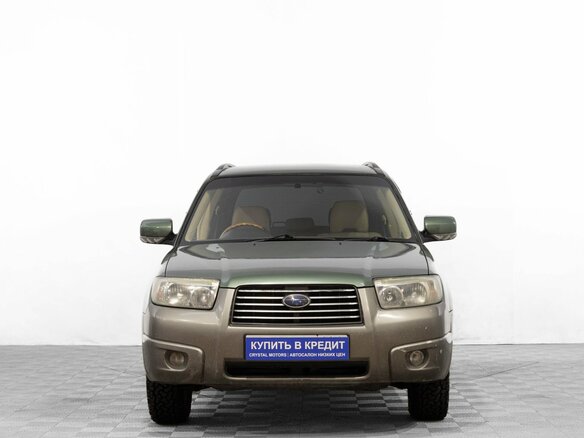 2005 Subaru Forester II Рестайлинг, зелёный - вид 1