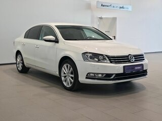 2012 Volkswagen Passat B7, белый, 1310000 рублей, вид 3