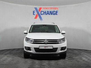 2014 Volkswagen Tiguan I Рестайлинг, белый, 1299000 рублей, вид 2
