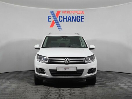 2014 Volkswagen Tiguan I Рестайлинг, белый, 1288000 рублей, вид 2