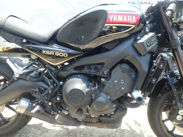 2016 Yamaha XSR900, чёрный, 660000 рублей - вид 12