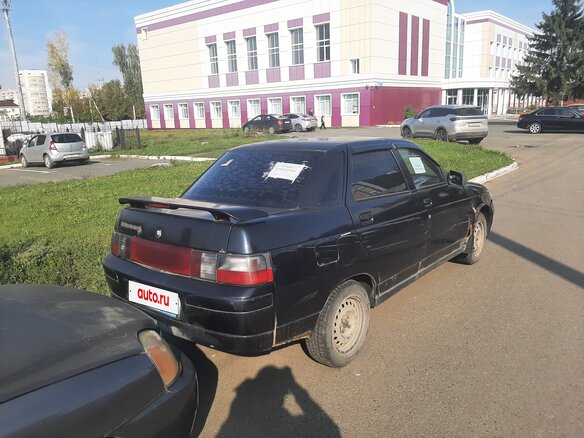 2006 Lada (ВАЗ) 2110, чёрный, 55000 рублей - вид 4
