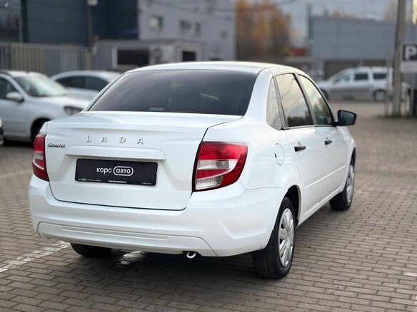 2020 Lada (ВАЗ) Granta I Рестайлинг, белый, 611900 рублей - вид 5