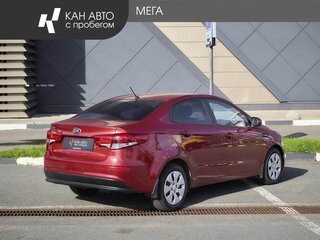 2015 Kia Rio III Рестайлинг, красный, 1080000 рублей, вид 2
