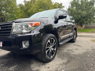 2013 Toyota Land Cruiser 200 Series Рестайлинг 1, чёрный, 3350000 рублей, вид 5