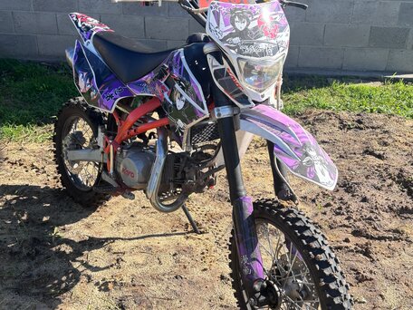2023 Kayo Basic TT140, розовый, 65000 рублей, вид 1