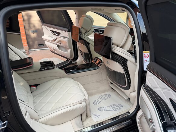 2026 Mercedes-Benz Maybach S-Класс 580 II (Z223) Рестайлинг, чёрный, 35000000 рублей - вид 24