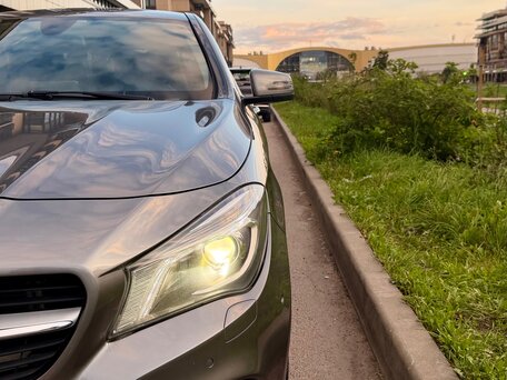 2015 Mercedes-Benz CLA 200 I (C117, X117), серый, 1450000 рублей, вид 2