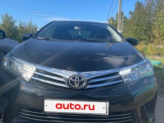 2013 Toyota Corolla XI (E160, E170, E180), чёрный, 1200000 рублей, вид 1