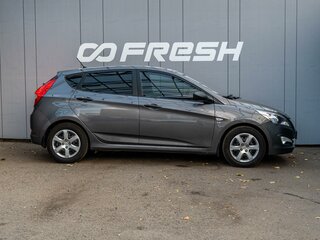 2015 Hyundai Solaris I Рестайлинг, серый, 899000 рублей, вид 5