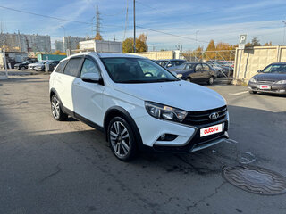 2019 Lada (ВАЗ) Vesta SW Cross I, белый, 1139000 рублей, вид 3