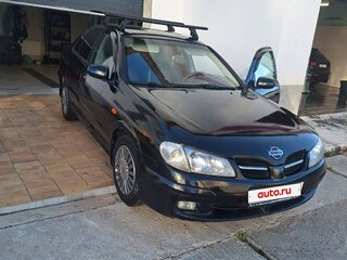 2002 Nissan Almera II (N16), чёрный, 180000 рублей, вид 1