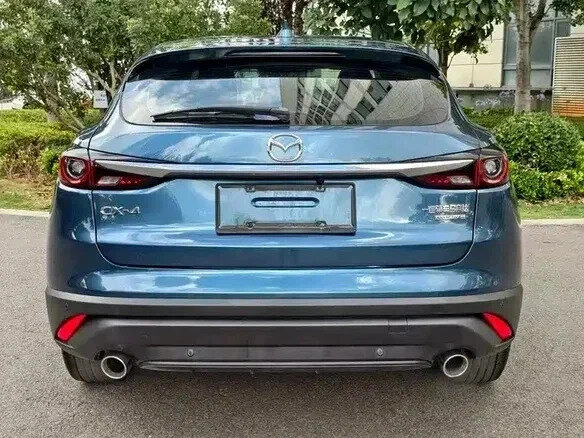 2021 Mazda CX-4 I Рестайлинг, синий, 1559000 рублей - вид 4