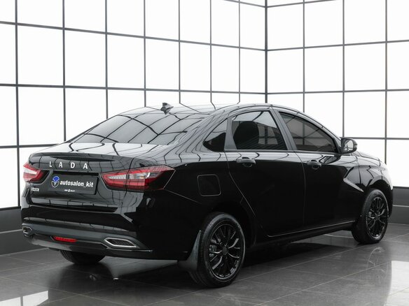2024 Lada (ВАЗ) Vesta I Рестайлинг (NG), чёрный, 1119000 рублей - вид 3