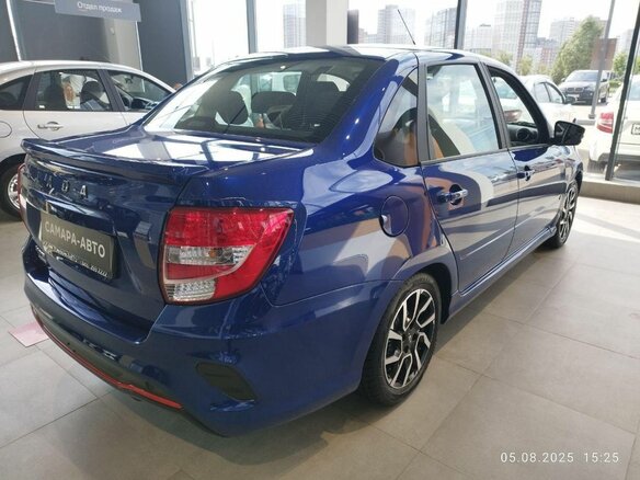 2026 Lada (ВАЗ) Granta Sportline I Рестайлинг, синий - вид 3