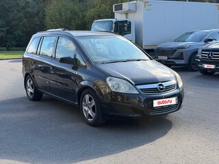 2008 Opel Zafira B Рестайлинг, чёрный, 395000 рублей, вид 3