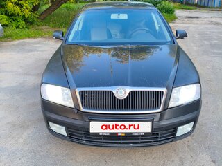 2008 Skoda Octavia II (A5), чёрный, 450000 рублей, вид 1