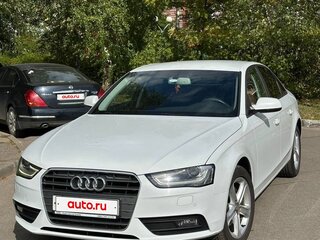 2013 Audi A4 IV (B8) Рестайлинг, белый, 1500000 рублей, вид 2