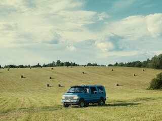 1992 Ford Econoline IV, голубой, 1300000 рублей, вид 3