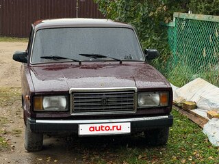 2006 Lada (ВАЗ) 2107, пурпурный, 82000 рублей, вид 1