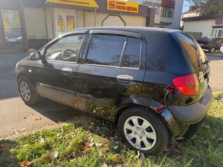 2008 Hyundai Getz I Рестайлинг, чёрный, 750000 рублей, вид 4