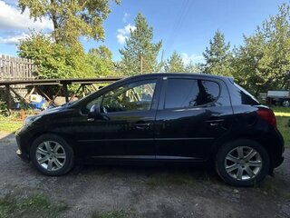2008 Peugeot 207 I, чёрный, 400000 рублей, вид 4