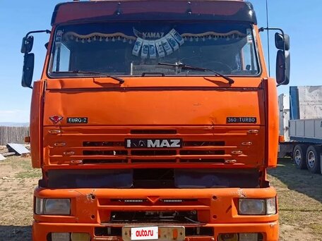 2004 КамАЗ 6460, оранжевый, 1000000 рублей, вид 2