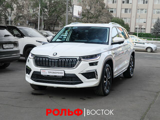 2024 Skoda Kodiaq I Рестайлинг, белый, 4220000 рублей, вид 1