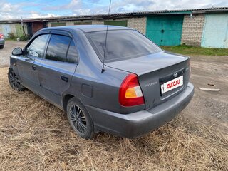 2007 Hyundai Accent ТагАЗ II, серый, 130000 рублей, вид 4
