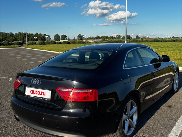 2009 Audi A5 I (8T), чёрный, 760000 рублей - вид 2