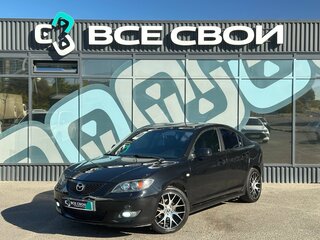 2006 Mazda 3 I (BK) Рестайлинг, чёрный, 596000 рублей, вид 1