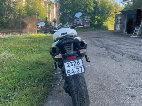 2013 Triumph Speed Triple, белый, 515000 рублей, вид 5