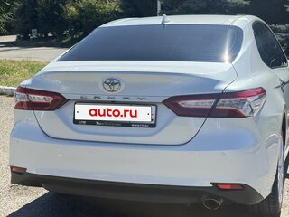 2019 Toyota Camry VIII (XV70), белый, 2500000 рублей, вид 4