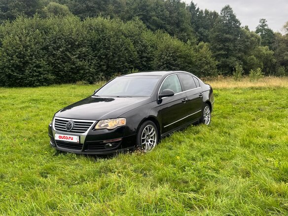 2008 Volkswagen Passat B6, чёрный