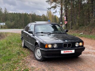 1992 BMW 5 серии 525i III (E34), чёрный, 230000 рублей, вид 1