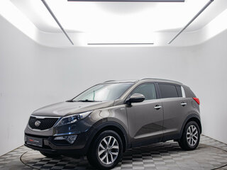 2014 Kia Sportage III Рестайлинг, серый, 1306000 рублей, вид 1