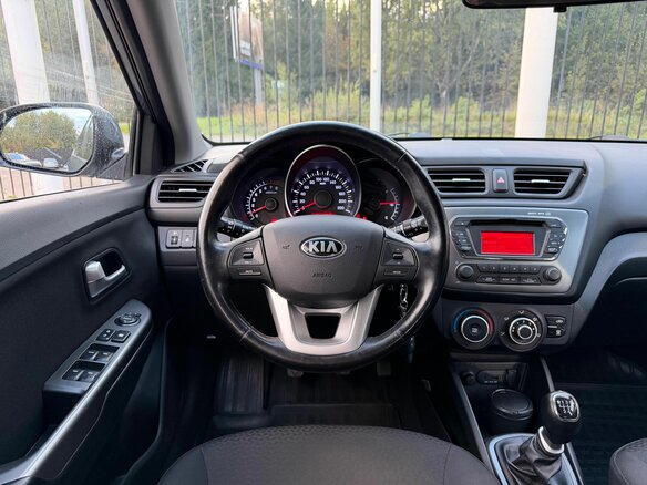 2014 Kia Rio 5-speed III, голубой - вид 11
