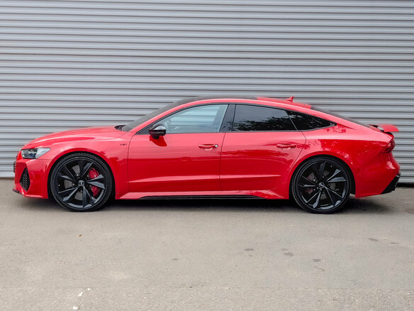 2021 Audi RS 7 II (4K), красный, 14650000 рублей - вид 8