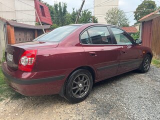 2009 Hyundai Elantra ТагАЗ III (XD2) Рестайлинг, красный, 475000 рублей, вид 3