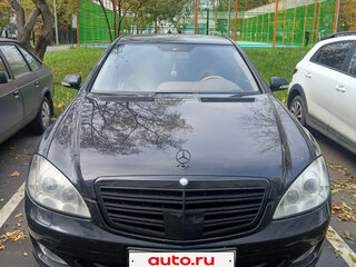 2007 Mercedes-Benz S-Класс 320 V (W221), чёрный, 1350000 рублей, вид 2