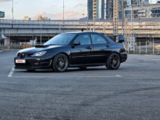 2006 Subaru Impreza WRX STi II Рестайлинг 2, чёрный, 2400000 рублей, вид 5