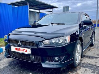2008 Mitsubishi Lancer X, чёрный, 650000 рублей, вид 2