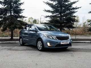 2013 Kia Rio III, голубой, 600000 рублей, вид 1