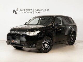 2013 Mitsubishi Outlander III, чёрный, 1048658 рублей, вид 1
