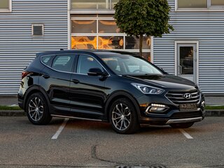 2016 Hyundai Santa Fe III Рестайлинг, чёрный, 1695000 рублей, вид 3