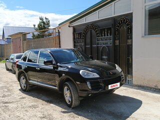 2007 Porsche Cayenne S I Рестайлинг (957), чёрный, 1250000 рублей, вид 3