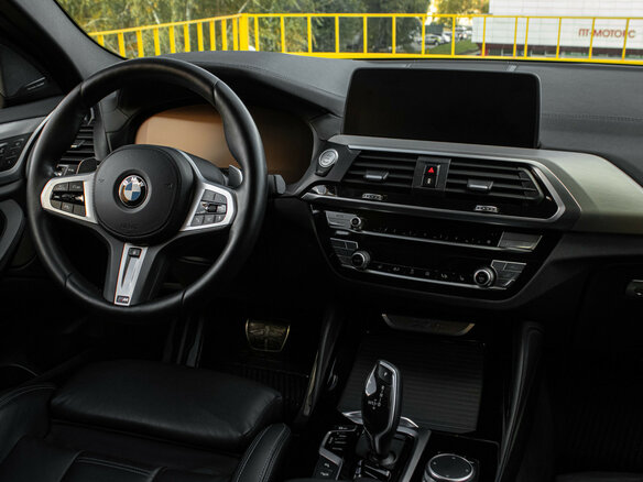 2021 BMW X4 30d II (G02), жёлтый, 4969000 рублей - вид 11