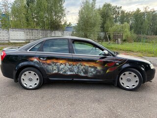 2001 Audi A4 II (B6), чёрный, 350000 рублей, вид 4